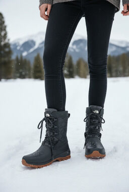 The North Face Yukiona Waterproof Winter Snow Boots US 9 Insulated Outdoor Ski